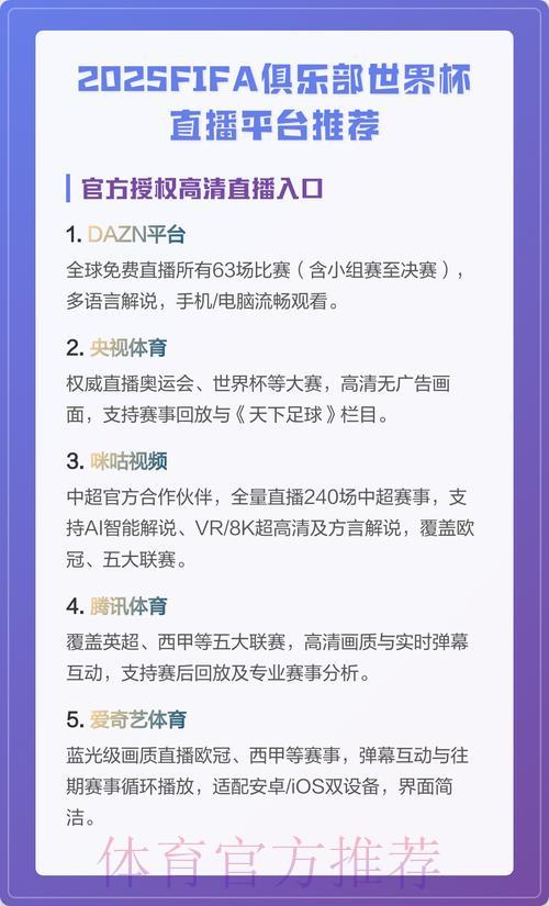 多款世界杯直播平台全面对比,哪款才是你的最佳选择? 多款世界杯直播平台全面对比,哪款才是你的最佳选择?